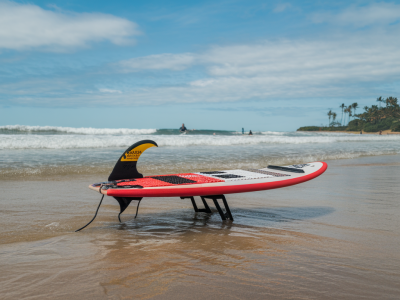 Der ideale fin-setup für ein hybrid-board: was funktioniert bei kleinen und mittleren wellen