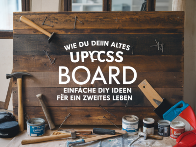 Wie du dein altes board upcyclst: einfache diy-ideen für ein zweites leben